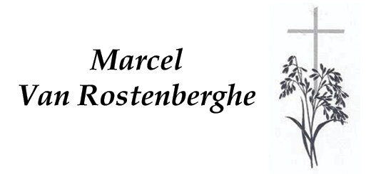 In memoriam Marcel Van Rostenberghe