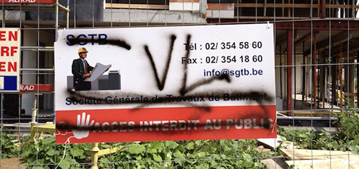 Vlaams Belang voert actie tegen Franstalige bouwpromotie in Wolvertem