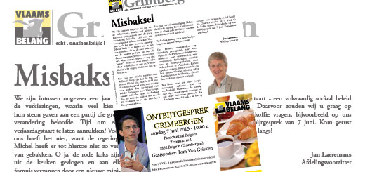 Lokaal blad Grimbergen juni 2015