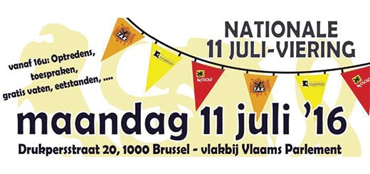 11 juli-viering aan het “Vlaams Huis”