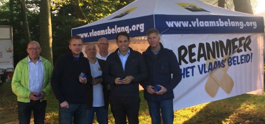 persbericht: Vlaams Belang voert actie op het Gordelfestival in Sint-Pieters-Leeuw
