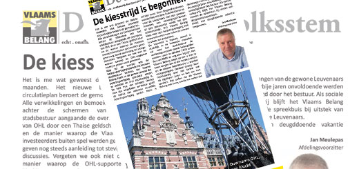Lokaal blad stad Leuven, juni 2017