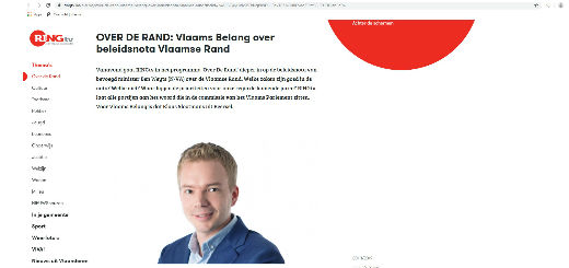 Klaas Slootmans over de Rand, reportage RingTV