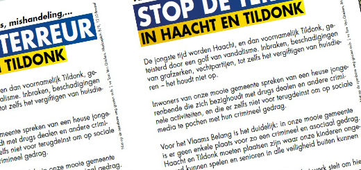 Stop de terreur in Haacht en Tildonk