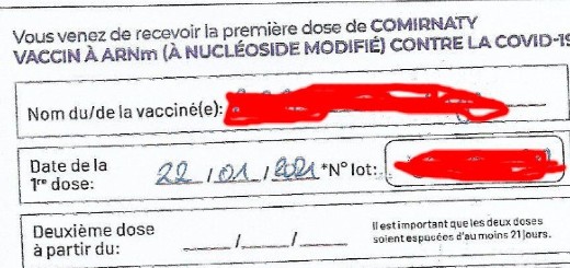 Franstalige vaccinatiekaart in Sint-Pieters-Leeuw