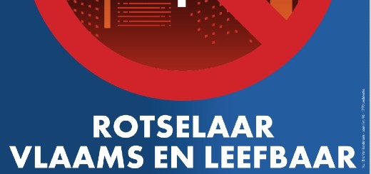 Actie Vlaams Belang Rotselaar tegen verstedelijking