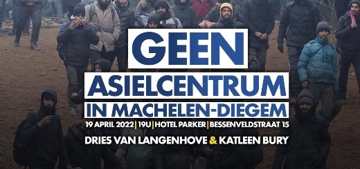 Geen asielcentrum in Machelen. Protest op 19/4, teken de petitie!