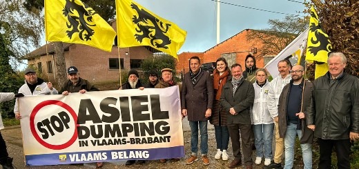Vlaams Belang protesteert tegen komst asielzoekers in Bekkevoort : “Provincie geen vergaarbak voor het falend beleid”