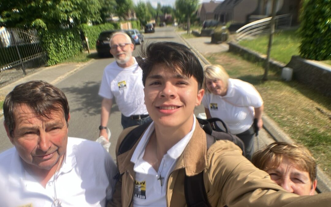 Zwerfvuilactie Vlaams Belang Asse